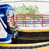 Panorámicas. Fine Arts, Drawing, and Traditional illustration project by Pablo Velasco Bertolotto - 08.20.2020