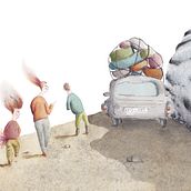 Los sueños de Chloe. Ilustración infantil. Un projet de Conception de personnages, Illustration traditionnelle, Stor , et telling de Ana Velandia - 20.05.2019
