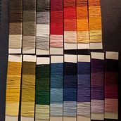 Mis tarjetas de colores. Un proyecto de Bellas Artes, Bordado y Corrección de color de jackiegonzalezv - 20.08.2020