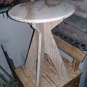 Mi Proyecto del curso: Banco en enchapado de 15mm. Woodworking project by José Abel Pires Gonzalez - 08.20.2020