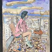 Ilustração artística: desenhe seu imaginário @brybeiro. Een project van Traditionele illustratie van barbara_ribeiro_90 - 21.08.2020