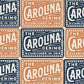 Carolina Denim. Br, ing, Identit, Logo Design, Graphic Design, H, Lettering, Traditional illustration, and Lettering project by João Neves - 08.21.2020