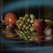Bodegón binario. Digital Drawing, Realistic Drawing, Traditional illustration, Digital Illustration, and Digital Painting project by juan gallego - 07.21.2020