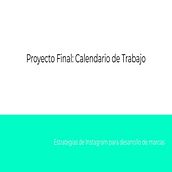 Mi Proyecto del curso: Estrategias de Instagram para desarrollo de marcas. Film, Video, and TV project by jorge_716053 - 08.25.2020