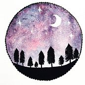 My final projects in Modern Watercolor Techniques course. Un proyecto de Pintura a la acuarela de Liz Romano - 26.08.2020