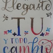 Mi Proyecto del curso: Caligrafía con pinceles de agua para principiantes . % Eugenia Hernandorena tarafından hazırlanan Harfler projesi - 08.22.2020
