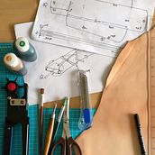 My project in Design of Seam-Free Leather Accessories course. Un proyecto de Producción audiovisual					 de flau0128 - 22.08.2020