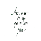Mi Proyecto del curso: Introducción a la caligrafía itálica. Un projet de Calligraphie de Angélica Jiménez - 22.08.2020