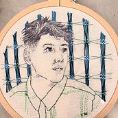 Mi Proyecto del curso: Creación de retratos bordados. Un projet de Broderie de Melina Foglino - 22.08.2020