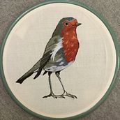 My project in Painting with Thread: Textile Illustration Techniques course. Embroider project by amyrubinflett - 08.22.2020