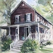 My project in Architectural Sketching with Watercolor and Ink course. Watercolor Painting project by x5tevdd8ae - 08.23.2020