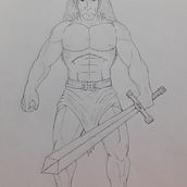 Mi Proyecto del curso: Dibujo anatómico para principiantes. Drawing, and Figure Drawing project by Luis Javier Camasca Fernández - 08.23.2020