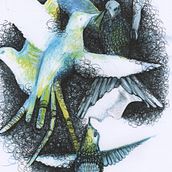 My project in Illustration Course -Terrestris. Projekt z dziedziny  R, sunek, Grafika ed, torska, Trad, c i jna ilustracja użytkownika katysek16 - 23.08.2020