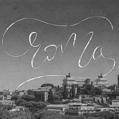 Sopra il cielo di Roma . % Margarita Alba tarafından hazırlanan Dijital Harflendirme projesi - 08.23.2020