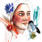 My project in Illustrated Portrait in Watercolor course. Un progetto di Pittura ad acquerello di Sisilvic - 24.08.2020