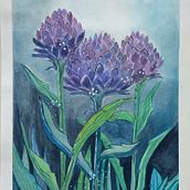 Técnicas de acuarela en negativo para ilustración botánica. Fine Arts, Sketching, Concept Art, Creativit, Traditional illustration, Botanical Illustration, and Sketchbook project by Delmy Alvarenga - 08.23.2020