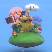 ¡Fiesta de disfraces! . Un proyecto de 3D, Art to, Concept Art, Diseño de juguetes y Videojuegos de Dobleu Amet - 24.08.2020