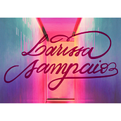 Larissa Logo. Un progetto di H, lettering e Lettering di Larissa Sampaio - 24.08.2020