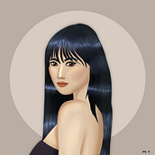 Mi Proyecto del curso: Retrato de personajes femeninos con Procreate. Un proyecto de Dibujo digital de May - 24.08.2020