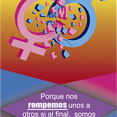 Cartel en Contra de la Violencia de Genero  Nuevo proyecto. Communication project by Alexis Maximiliano Delgado Urbina - 08.24.2020