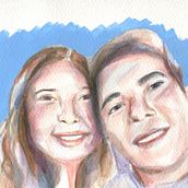 Mi Proyecto del curso: Retrato artístico en acuarela. Watercolor Painting project by Diana Mateo - 02.12.2021