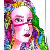 Percepciones oníricas. Traditional illustration, and Watercolor Painting project by Mario Delgado - 05.05.2019