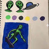 My project in Introduction to Illustration of Characters with Gouache and India Ink course. Projekt z dziedziny Tradycyjna ilustracja,  Rysunek i Malarstwo akrylowe użytkownika rochellmabell - 25.08.2020