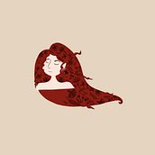 My project in Illustrated portraits with botanical elements course. Botanical Illustration, Digital Illustration, Traditional illustration, and Portrait Drawing project by Natalia Torres - 08.25.2020