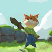 My project in Lighting Principles for Digital Painting course. Un progetto di Disegno artistico, Character design e Illustrazione tradizionale di juanlink_perez10 - 25.08.2020