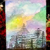Mi Proyecto del curso: Técnicas modernas de acuarela. Un projet de Aquarelle de Cristina Cruz Chávez - 31.08.2020