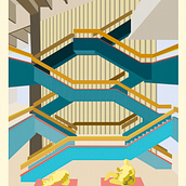 ARCHITECTURE: THE ART OF RECREATE IT. Architecture, Collage, and Architectural Illustration project by Daniela Ortiz - 04.30.2020