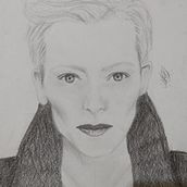 Meu projeto do curso: Retrato realista com lápis grafite. Pencil Drawing project by Márcia Pacheco - 08.25.2020