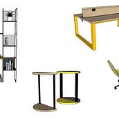 Mi Proyecto del curso: Diseño de muebles y objetos para principiantes. Een project van  Interieurdecoratie, Interieurontwerp, Meubelontwerp en -bouw y  Interieur van Mariana Mercerat - 27.08.2020