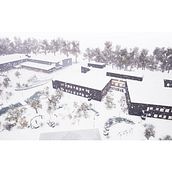 School, Hammarö, Karlstad. . Architectural Illustration project by Hanna Wernersson - 08.26.2020