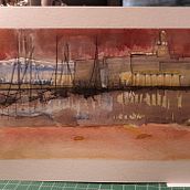 Mi Proyecto del curso: Dibujo arquitectónico con acuarela y tinta. Sketching, Drawing, Watercolor Painting, Architectural Illustration, Sketchbook & Ink Illustration project by Carlos Alberto Pérez Vale - 08.27.2020