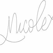 Mi Proyecto del curso: Lettering cursivo para logotipos. Un proyecto de Dibujo de Carla Román Carpio - 27.08.2020