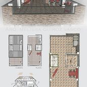 Mi Proyecto del curso: Diseño de interiores de principio a fin. Een project van Architectuur, 3D, Interactief ontwerp,  Creativiteit,  Interieurdecoratie, Digitale tekening e Interieurontwerp van Melissa Quiroz Vasco - 26.08.2020