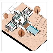 Mi Proyecto del curso: Ilustración digital de proyectos arquitectónicos. Architecture project by Camila Azaña - 08.27.2020