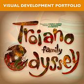 Troiano Family Odissey - Visual development Portfolio. 2D Animation, and 3D Animation project by Alessandro Occhipinti - 08.27.2020