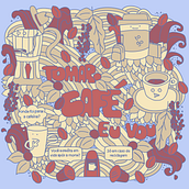 Meu projeto do curso: Ilustração vetorial com estilo doodles. Vector Illustration project by Lucas Borghetti - 08.27.2020