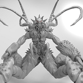 Mi Proyecto del curso: Escultura digital de criaturas fantásticas con ZBrush. 3D, and 3D Character Design project by Harry C - 08.28.2020