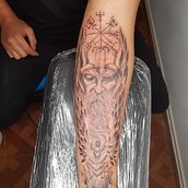 Meu projeto do curso: Tatuagem para principiantes. Drawing project by Julio Villarreal - 08.20.2020