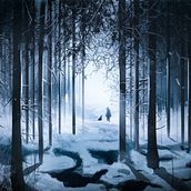 Winter Forest Concept Art. Concept Art, Drawing, Artistic Drawing, Digital Drawing, Traditional illustration, Digital Illustration, Painting, and Digital Painting project by Bia Coliath - 08.27.2020