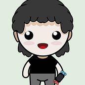 Autoretrato Kawaii. Digital Illustration project by Edwin Manuel - 08.28.2020