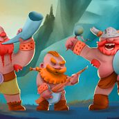 Mi Proyecto del curso: Fábrica de personajes ilustrados Ein Projekt aus dem Bereich Design von Figuren, Traditionelle Illustration, Digitale Illustration, Kinderillustration und Erzählung von Carlos Casillas - 24.08.2020
