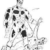 Mi Proyecto del curso: Ilustración para cómics: anatomía de un superhéroe . % Dan Bravo tarafından hazırlanan Çizgi roman projesi - 08.28.2020
