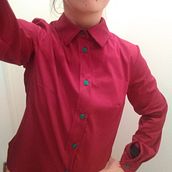 Mi Proyecto del curso: Confección de la camisa de diseño Lantoki  Ein Projekt aus dem Bereich Nähen und Design von Clara Lamberti - 28.08.2020