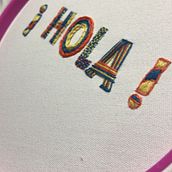 Mi Proyecto del curso: Letras bordadas: el hilo como herramienta gráfica. Embroider project by PAOLA RAMIREZ VERAS - 09.13.2020