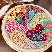 Mi Proyecto del curso: Bordado creativo: revolución a puntadas. Embroider project by Magaly Mora - 08.30.2020