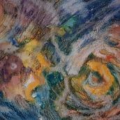 My project galaxy. Fine Arts project by Ivana Metelková - 08.29.2020